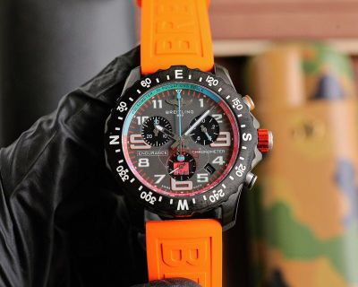 Breitling Endurance Pro 44mm Sapphire Glass Quartz Movement Rubber Strap Watch